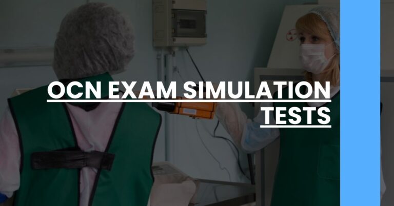 OCN Exam Simulation Tests